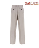 Dion brushed semi-wide slacks
