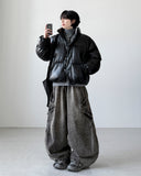 Stage Leather Short Padding