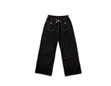 Ens Back Adjust Pocket Wide Raw Denim Pants