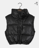 Arden Leather Vest Padded Vest