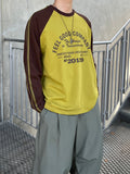Track Line Two Tone Long Sleeve