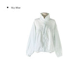 Colsin Shirring Cut Strap Windbreaker