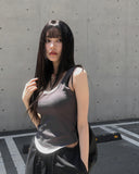 Most leather knot necklace
