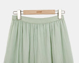 Fuggle Chiffon Tiered Long Skirt