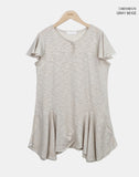 Erinit Short-Sleeve Layered One Piece