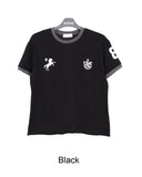 Tran 87 Emblem Ringer Short Sleeve T-shirt