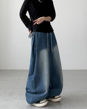 Reagan String Balloon Denim