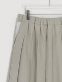 Bonfave Pleats Banding Midi Skirt