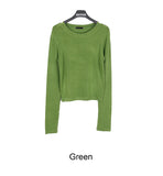 Hessy Wool Round Long Sleeve Tee