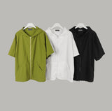 Taber hooded zip up