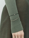 Nova 10K Pave Petit Thread Bracelet