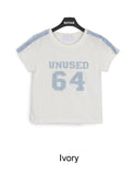 Tora Denim Tape Crop Top
