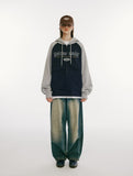 Vintage Raglan Hood Zip-Up