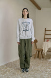 Velvet Lace Sweatshirt