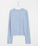 Yoni Color Plain Long Sleeve Tee