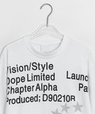[Unisex] Bits Lettering Over Long Sleeve Tee
