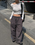 Leaf punching snap button crop cardigan