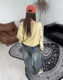 Kane Star Off-Shoulder Sweatshirt