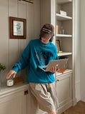 Deepline printed sweatshirt