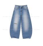 Tove Vintage Damaged Denim Pants
