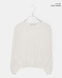Kanni Basic V-Neck Long Sleeve Knit