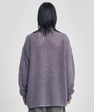 Total Logo Drop Needle Sweater