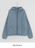 Puke Color Matching Hood Windbreaker