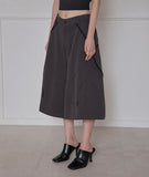 Asymmetrical Bermuda Shorts