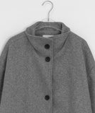 Bennoa High Neck Wool Half Coat