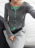 MIGNON BUTTON CARDIGAN