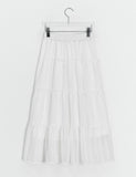 Dazney Lace Frill Long Skirt