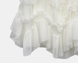 Aubeuren Frill Tiered Long Skirt