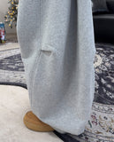 Hakkun Brushed Curved Cut Pants