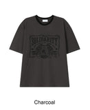 Dimain Eagle Graphic Short Sleeve T-shirt