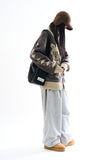 Rabbit knit zip-up sweater