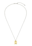 Volume Square H BAR Necklace L