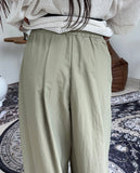 By Nylon Pintuck Balloon Pants