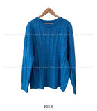 Cord Cable Round Knit