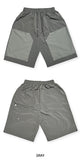 City Double Knee Rivet Bermuda Pants