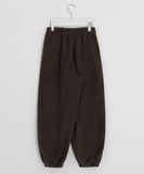 Byubyuen Flower Fleece Jogger Brushed Pants