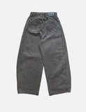 Iron Edge Wide Denim Pants