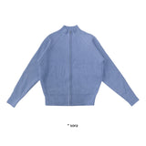 SPRING OVER KNIT ZIP-UP