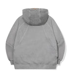Indie Embroidered Snap Pigment Hoodie