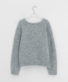 Hiyan Bokashi Round Knit Cardigan