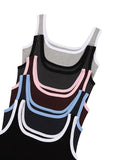 Lean Color Matching Line Sleeveless