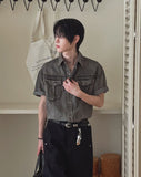 Summer New Cooling Denim Shirt