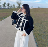 Lovely Casual Crop Duffle Full Fur Mustang