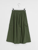 Papolo Nylon Cargo Bermuda Pants