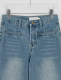 Picat Pocket Straight Denim Pants