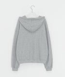 [unisex] Shikyo Waffle Two-Way Over Hood Zip-Up